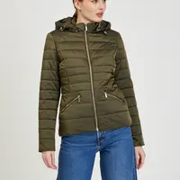 Khaki dámská prošívaná bunda bunda ORSAY - Dámské