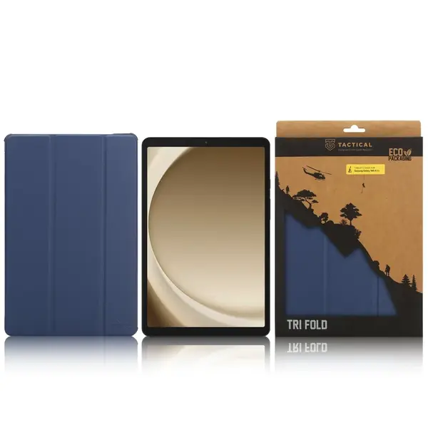 Tactical Book Tri Fold flipové pouzdro Apple iPad Air 2019 navy