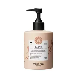 Maria Nila Jemná vyživující maska bez permanentních barevných pigmentů 6.00 Cacao (Colour Refresh Mask) 300 ml