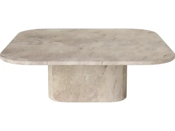 Konferenční stolek Eida 100 x 100 cm, více variant - Bolia Varianta: Beige marble, výška 32 cm