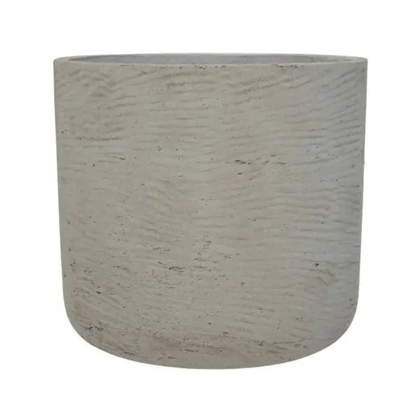 Květináč Charlie, barva starošedá, více velikostí - PotteryPots Velikost: XXL - v. 43 cm, ⌀ 44 cm