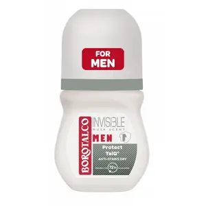 Borotalco Kuličkový deodorant Men Invisible Dry (Deo Roll-On) 50 ml