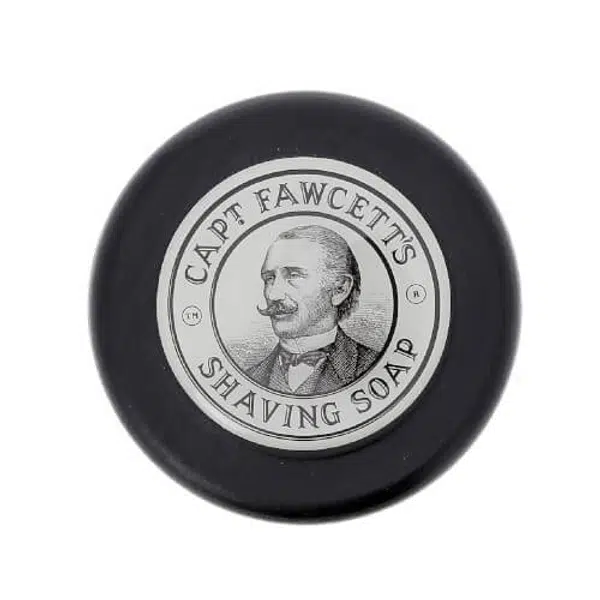 Captain Fawcett Mýdlo na holení v dřevěné misce (Shaving Soap) 110 g