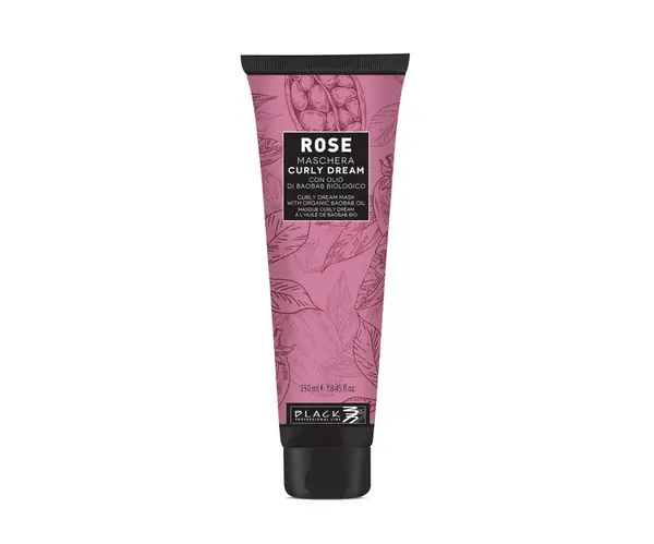 Maska pro vlnité a kudrnaté vlasy Black Rose Curly Dream Mask - 250 ml (102027) + dárek zdarma