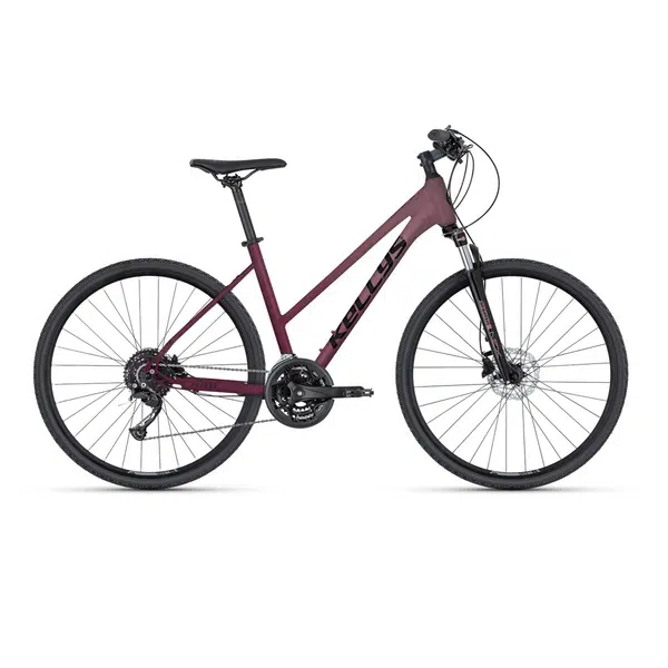Dámské crossové kolo KELLYS PHEEBE 20 28" - model 2025 S (17", 155-170 cm) Rosy Red