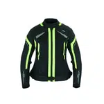 Dámská letní textilní moto bunda BOS Aylin Neon XS