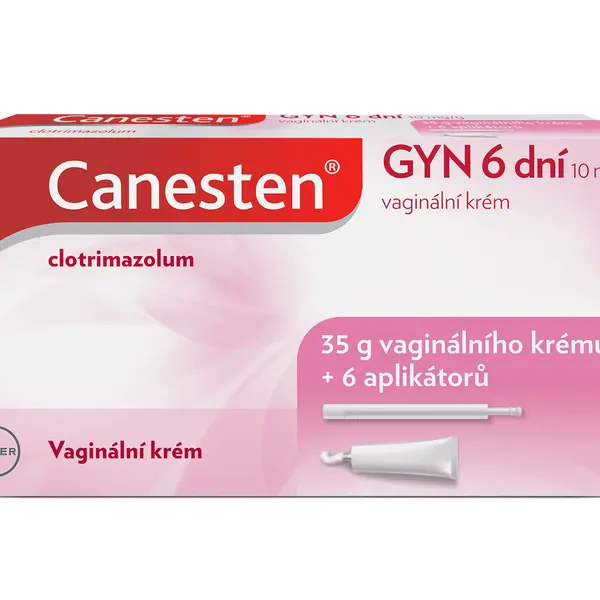 Canesten GYN 6 dní vaginální krém 35 g + aplikátor