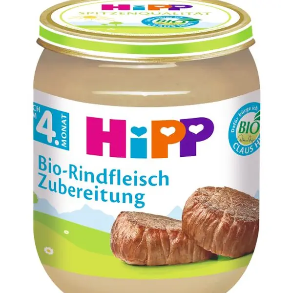 Hipp BIO MASO hovězí 125 g