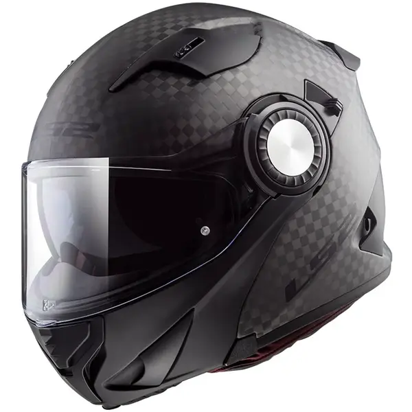 Výklopná přilba LS2 FF313 Vortex Carbon Solid Carbon XS (53-54)