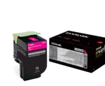 Lexmark 80C0X30 purpurový (magenta) originální toner