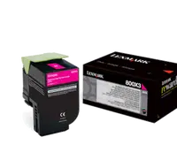 Lexmark 80C0X30 purpurový (magenta) originální toner
