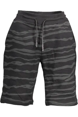 CAVALLI CLASS MEN'S BERMUDA PANTS BLACK