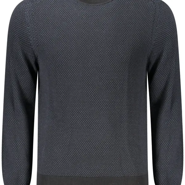 HUGO BOSS MEN'S BLACK SWEATER