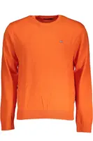 Pánský oranžový svetr Napapijri