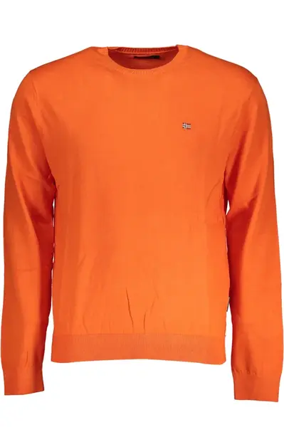 Pánský oranžový svetr Napapijri