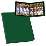 Album Ultimate Guard 12-Pocket QuadRow ZipFolio XenoSkin Green