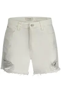 Dámské bílé džínové kraťasy GUESS