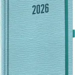 Denní diář Rivoli 2026 světle modrý