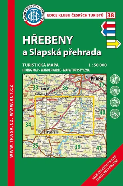 KČT 38 Hřebeny a Slapská přehrada