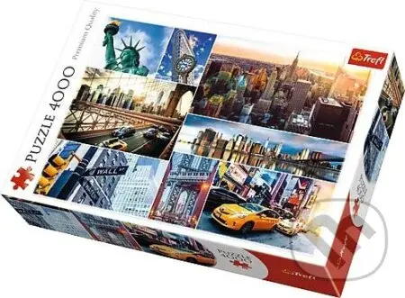 New York koláž - puzzle z kategorie Města a stavby