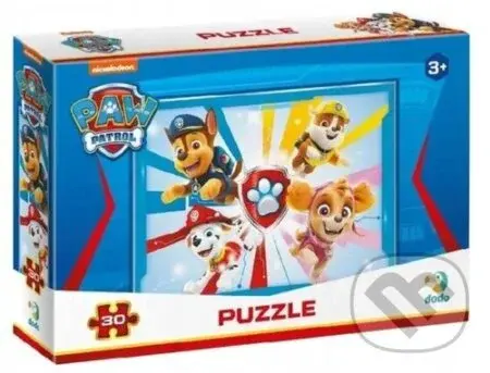 Tlapková patrola Jsme tým (30 dílků) - hra z kategorie 15 - 60 dílků