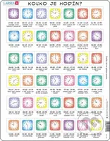 Koľko je hodín? OB7 - puzzle z kategorie Naučné puzzle