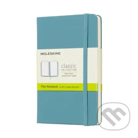 Moleskine - modrozelený zápisník (malý, čistý)