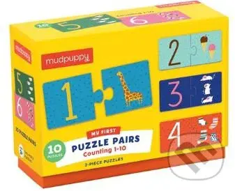 My First Puzzle Pairs (Counting 1-10) - puzzle z kategorie Naučné puzzle