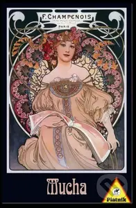 Mucha, Sny - puzzle z kategorie Umělecké