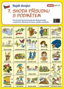 Najdi dvojici 7 Shoda podmětu s přísudkem