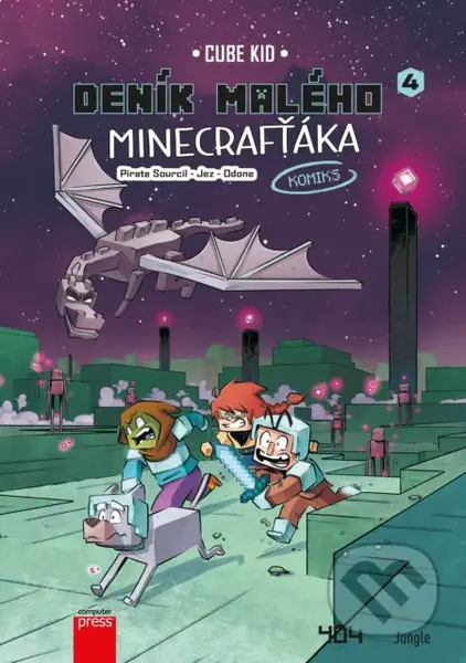 Deník malého Minecrafťáka: komiks 4 (Vítejte v Říši Konce) - kniha z kategorie Sci-fi, fantasy a komiksy
