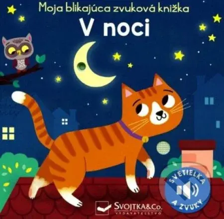 V noci - Moja blikajúca zvuková knižka - kniha z kategorie Pro děti