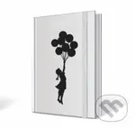 Banksy Girl with Baloons Notebook A6