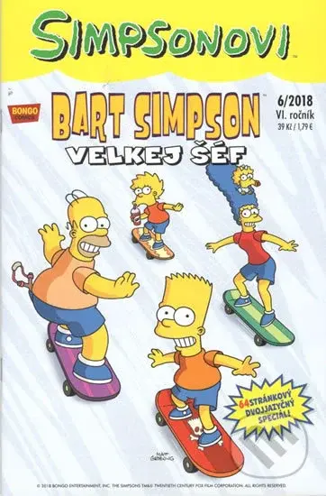 Bart Simpson 6/2018 (Velkej šéf) - kniha z kategorie Komiksy