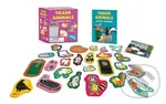 Trash Animals Magnet Set (Live Free, Eat Trash!) - Alexander Schneider, Yeji Yun (Ilustrátor)