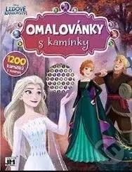 Ledové království - Omalovánky s kamínky - kniha z kategorie Omalovánky