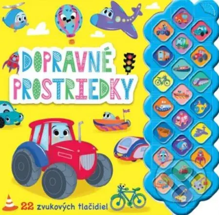 Dopravné prostriedky - zvuková knižka 22 zvukov - Claire Mowat - kniha z kategorie Naučné knihy