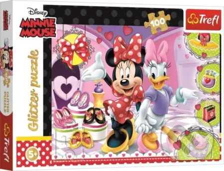 Puzzle: Minnie a Daisy - puzzle z kategorie 60 - 300 dílků