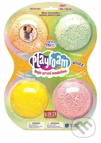 PlayFoam Boule 4pack - Třpytivé