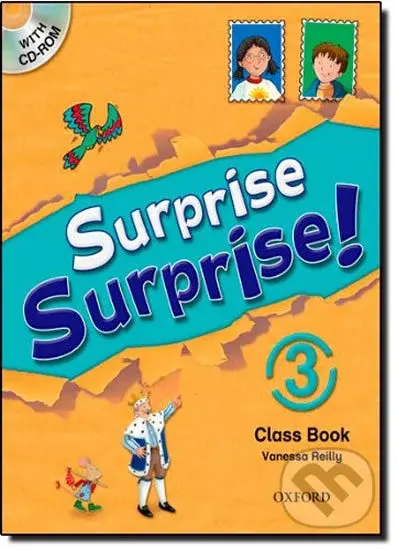 Surprise Surprise! 3: Class Book with CD-ROM - Vanessa Reilly - kniha z kategorie 1. stupeň