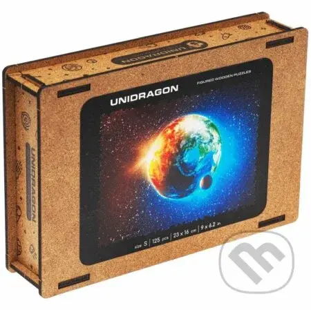 Planeta Země S (Unidragon drevené puzzle)