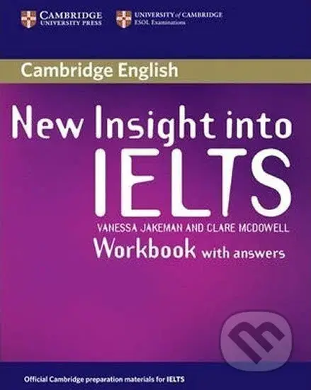 New Insight into IELTS Workbook with Answers - Vanessa Jakeman - kniha z kategorie Jazykové učebnice a slovníky