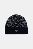 Čiapka s prímesou vlny Guess 4G