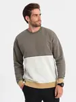Ombre Men's OVERSIZE sweatshirt with contrasting color combination