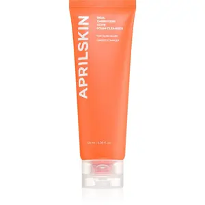 APRILSKIN Real Carrotene Acne Foam Cleanser hloubkově čisticí pěna na aknózní pleť 120 ml