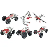 Alltoys Kovová stavebnica terénne auto 288 dielikov