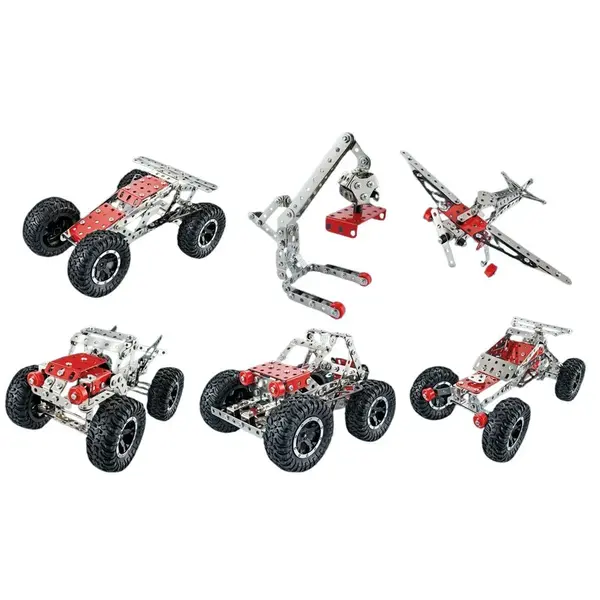 Alltoys Kovová stavebnica terénne auto 288 dielikov