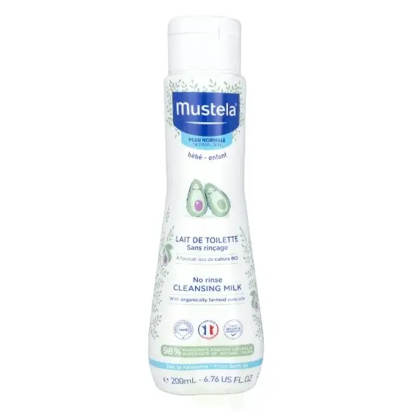 Mustela Detské čistiace mlieko (Cleansing Milk) 200 ml