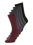 BJÖRN BORG Ponožky  modrá / sivá melírovaná / olivová / červená / čierna