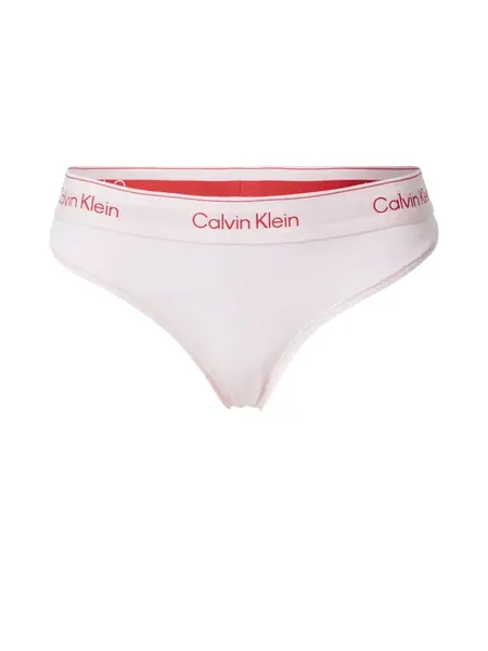 Calvin Klein Underwear Tangá  ružová / červená